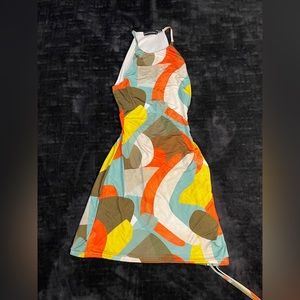 Pretty Little Thing Colorful Mini Dress